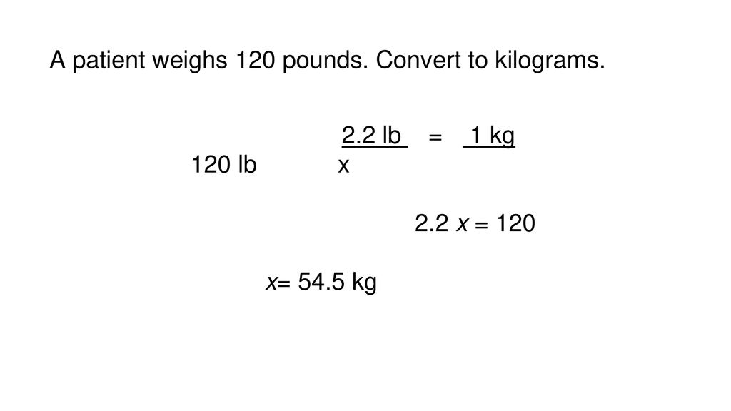 54.5 kgs in clearance pounds